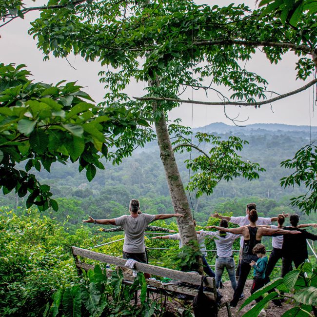 yoga in nature at cristalino lodge brazil