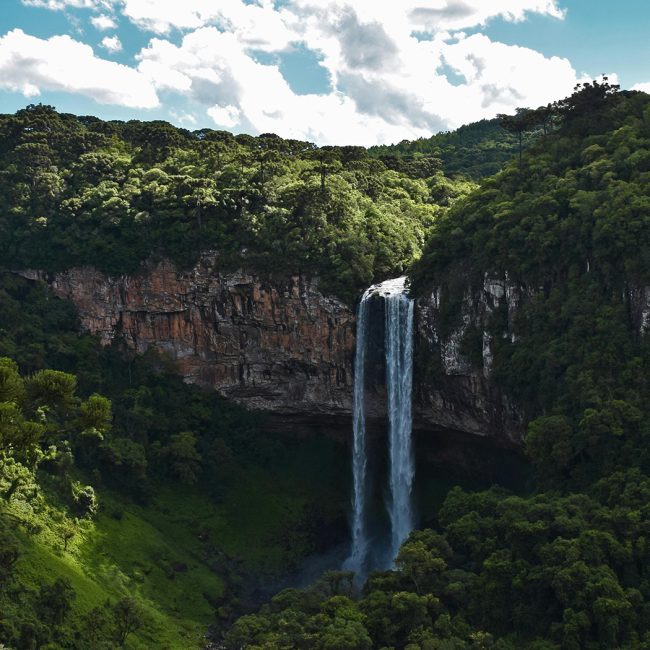 Pampas waterfall